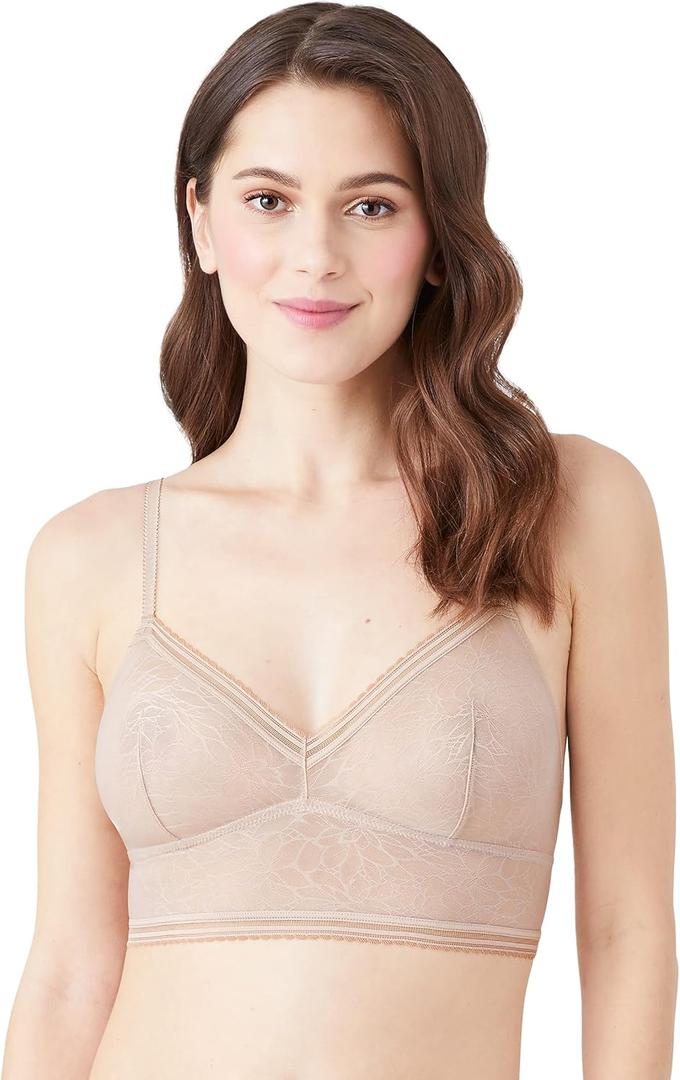 b.tempt'd Women's Etched in Style Bralette (Au Natural) S