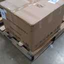 Upholstered Dining Chairs with Casters Washable Cover Side Deskchair with Rollers for Diningroom, Living Room, Cream, 1 Box