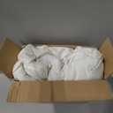 Three Geese Queen Size White Goose Feather Pillows Set of 2 - Soft 100% Cotton 600 Thread Count, Medium Firm,Soft Support for Side, Back, and Stomach Sleepers - Oeko-Tex Certified