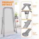 Baby Swing Stand, Heavy Duty Foldable Swing Frame for Backyard