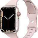 2 x STG Sport Slim Thin Narrow Silicone Bands Compatible with Apple Watch Band Ultra 3/2/1 49mm, Series 11/10 46/42mm, 9/8/7 45/41mm, SE 6/5/4 44/40mm, 3/2/1 42/38mm for Women Men