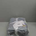 UGG Euphoria Plush Faux Fur Throw Blanket, Oversized Soft Throw for Couch or Bed, Luxury Home Decor, Giftable Christmas Blankets, Machine Washable, 50-inch x 70-inch, Chambray Blue Grey