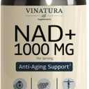 NAD Supplement 1000mg - Pure NAD Supplement for Anti-Aging