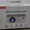 FANGOR 1080P HD Projector, WiFi Bluetooth Projectors, Max 230 Projection Screen Portable Home Theater Video Movie Proyector With Tripod, Compatible with HDMI, USB, Laptop, iOS & Android Phone