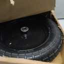 TICONN 4.80/4.00-8 Tire, 14.5" Flat Free Wheelbarrow Tire and Wheel, Solid Replacement Tires with 3" Centered Hub, 5/8" 3/4" Bearings, Universal Fit 4.80/4.00-8, 3.50/3.00-8, 4.00-6 (Black)