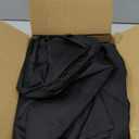 HolidayIdeas Fitted Black Tablecloths - 72 x 30 Inch - 2 Pack Rectangle Table Clothes for 6 Foot Tables, Polyester Fabric Table Cover for Trade Show, Craft Show, Parties, Birthday, Wedding