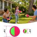 Toss and Catch Ball Set Boys Toys Outdoor Toys Yard Games Outside Games Beach Toys for Kids Ball and Catch Game with 4 Paddles and 4 Balls