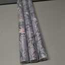 3 x Boho Floral Wallpaper Peel and Stick Leaf and Bird Contact Paper Blue and Pink Wallpaper for Cabinets Thickened and Waterproof Self Adhesive Removable Wallpaper for Bedroom Vinyl 17.378.7