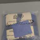 Premium Double Layer Foot Pocket Blanket -Patent Pending- TV Throw - Gamer Gifts for Men Who Want Nothing - Lap Blanket (Double Layer Sherpa-Fleece, Velvet Blue)