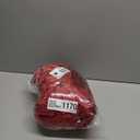 RONGTAI Womens Robes Plush Fleece Hooded Bathrobe Thick Nightgown with Pockets Fluffy Sleepwear (Small, Burgundy)