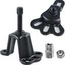 Universal Front Wheel Bearing Puller(Max 4-5/8") & Rear Axle Puller(Max 5-2/3") Set, 2 Pack Flange Type Wheel Hub Axle Remover Tools Kit with Forcing Bolt and Socket (Thread 5/8" *18)