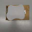 uxcell 4pcs Acrylic Irregular Coasters, Clear Cloud Shape Coffee Cup Coaster Dining Table Ornaments for Kitchen Bar, Transparent (4.7x4 Inch)