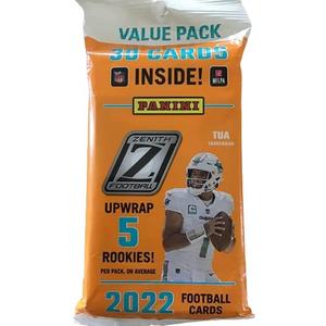 2022 Panini Zenith 30 Card Value Pack Includes 5 rookies Cello Fat Hanger Pack