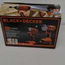 Black & Decker 20V MAX Drill/Driver Impact Combo Kit with BLACK+DECKER WM425-A Portable Project Center and Vise