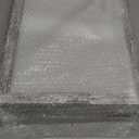 Califortree 8x10 Shadow Box Frame with Linen Back - Real Glass, Push Pins Included, Sturdy Rustic Memory Display Case, Fits 6.8x8.8 Inserts, Distressed White