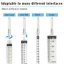 100pcs 27 Gauge 1.5 inch Needles for Scientific Labs, Measurement and Refilling Inks 3 Pack