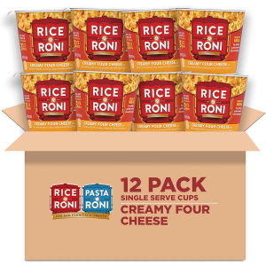 Rice-A-Roni Cups, Individual Cup 2.25 Ounce(12 Pack) Best By: June 07, 2026