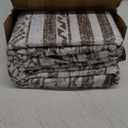 RUGSURE Washable Area Rugs 6' x 9' - 1/6 Thick - Moroccan-Inspired -Stain & Water Resistant Non-Slip - Resistant Rug for Living Room, Bedroom, Nursery, Pet & Child Friendly (Brown)