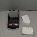 VISIFIX Desk Business Card Files,Black (100 Count (Pack of 1))