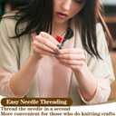 3 x 20 Pcs Needle Threaders,Automatic Needle Threader,Quick Needle Threader for Hand Sewing and DIY for All Sewing Enthusiast