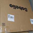 Babelio Baby Gate, 29-43" Auto-Close Easy Install Pet Gate, PressGuard P7 Extra Wide Walk Thru Child Safety Gate, 30" Tall Pressure-Mounted Metal Dog Gate for Doorways & Stairs, Black