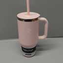 Hydro Flask Travel Tumbler with Handle, Lid and Straw - Insulated Stainless Steel in 32 Oz Trillium