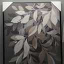 CA TEXTURED LEAVES FRAMED ART 28x36