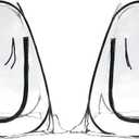 Gardzen 2-Pack 27"x27"x31" Pop up Grow Greenhouse Small Greenhouse, Portable Plant Flowers Mini Green House Cover for Outdoor & Indoor Use