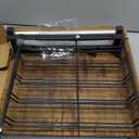 Coffee Pod Holder Drawer 1 Tier for K Cup Capsule Pods Storage Organizer Under Coffee Pot Storage Sliding Drawer (Black, 1 Tier)