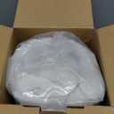 BEDELITE King Size Blanket for Bed, 300GSM Soft & Warm Fleece Blanket, Decorative and Giftable Striped Light Grey Blankets for Women, Men, 108"x90"