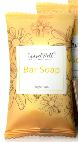 Travel Well Bar Soap 30 Pack 21g/0.75oz Best By: 09/06/2027