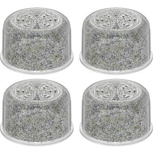 4 Pack Shower Head Filter Replacement Cartridge Compatible with All Canopy Fixed & Handheld Filtered Shower Head, Shower Filter For Hard Water