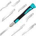 Prozwee Model Craft Hand Saw Kit(with 14PCS Saw Blades),Modeling Knife Hacksaw Tool,DIY Mini Razor Saw Kit for Handcrafted, DIY Models and Other Fine Cutting