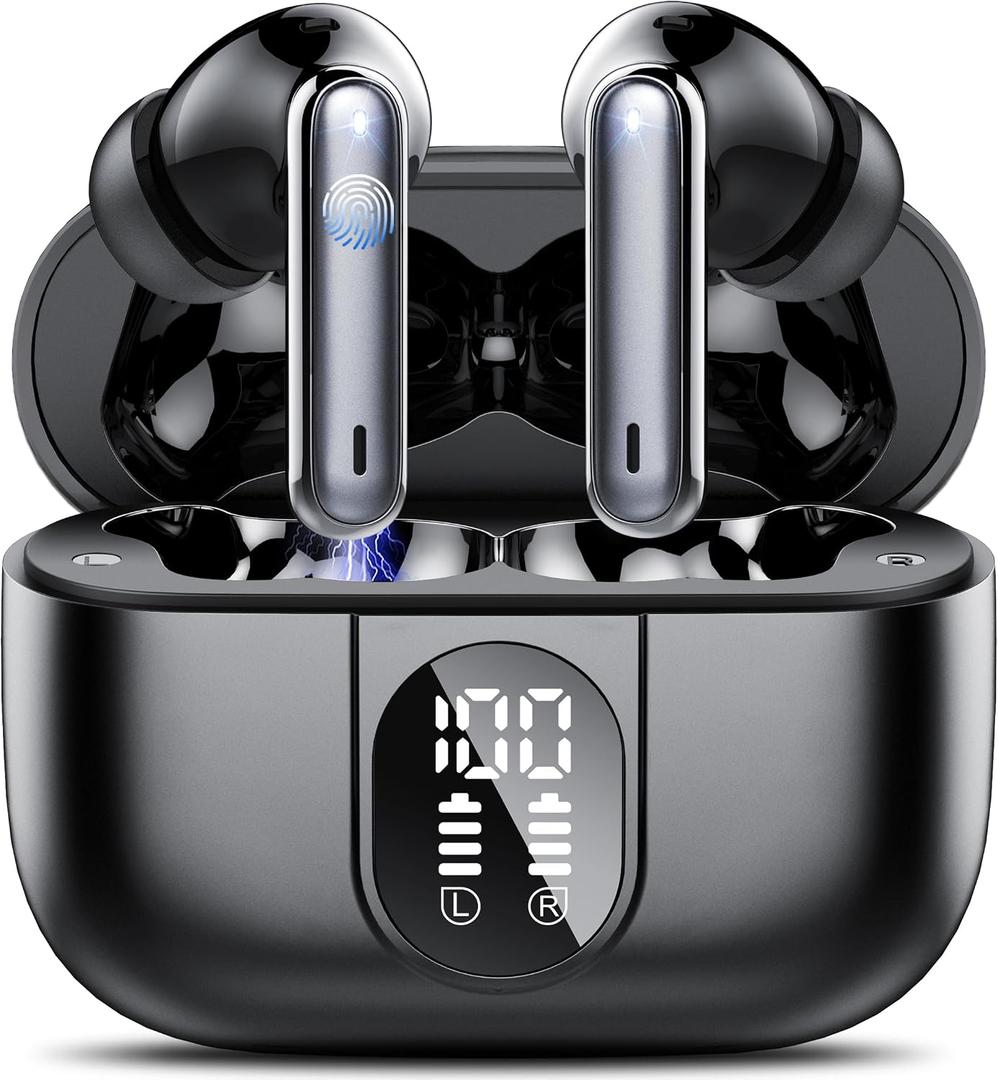 Ai Translation Earbuds Real Time,3-in-1 Buletooth 5.3 Translator Earbuds with 6 Translation Modes/164 Languages,No Subscription Required Translatior Headphones,40H Audifonos Traductores Inglés Español