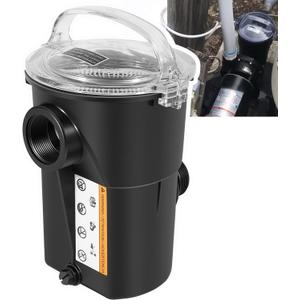 Bonbo SP1516 Pump Strainer Housing, Lid & Basket for Hayward Power-Flo LX Above-Ground and for Power-Flo II Self-Priming Pool Pump, Strainer Assembly 1-1/2 FIP x 1-1/2 MIP Inch Connections