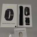 Health Activity Fitness Trackers for Women, 2026 Wearable Smart Bracelet, 120+ Sport Modes Smart Band, All-Day Continuous Heart Rate Blood Pressure Stress HRV Monitor, 24H Sleep Tracker with Free App, Black