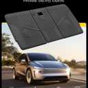 3W Tesla Model Y Juniper Seat Back Protector, Backseat Cover, TPE All Weather, Custom Fit 2025 2026 Tesla Model Y Juniper Accessories, Vigormold