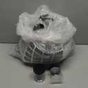 Plastic Jars with Lids 4 OZ 48 PCS, Small Cosmetic Slime Containers Clear Travel Round Jars Empty Leak Proof Refillable Sample Containers with Black Lids for Lotion, Cream, Cosmetics