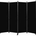 Room Divider 6FT Portable Room Dividers and Folding Privacy Screens, 88'' W Fabric Divider for Room Separation, 4 Panel Partition Room Dividers Screen