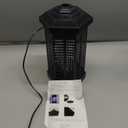 Zapper for Outdoor & Indoor, Safe for Kids & Pets, Covers 1500 Sq Ft, Family-Safe, Hanging Ring, Easy to Clean (Black)