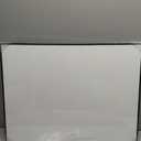 Magnetic Whiteboard, 24"x18" Dry Erase White Board for Wall, Hanging Presentation Board for Home, Office, School, Black Aluminum Frame