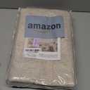 MIULEE 100% Blackout Linen Textured Curtains for Bedroom Solid Thermal Insulated Natural Beige Grommet Room Darkening Curtains & Drapes Luxury Decor for Living Room Nursery 52 x 96 Inch (2 Panels)