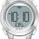 Amazon Essentials Women's Digital Chronograph Resin Strap Watch