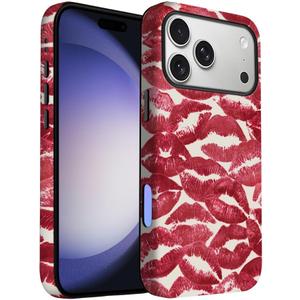for iPhone 17 Pro Max Case | Red Lips | Slim Drop Protection Design