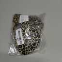 Moonear Leopard Ears Headband with Mask for Women,Leopard Costume Accessories for Halloween Cheetah Cat Cosplay