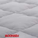 Moonsea Toddler Nap Mat with Pillow and Fleece Minky Blanket Grey, Lightweight and Soft Perfect for Toddlers Preschool, Daycare, Travel Sleeping Bag for Girls, 21" x 50" Fit on a Standard Cot