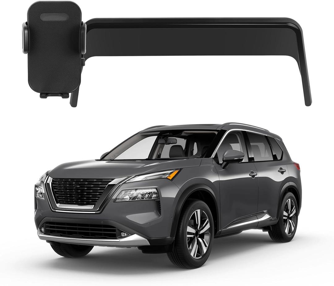 8Inch Car Phone Holder Mount Compatible with Nissan Rogue S/SV 2021-2026,Altima 2.5 SR 2019-2025/Sentra SR/SV 2020-2025(Not Fit S) Accessories Custom Screen & Mobile Phone 360Adjustable Cell Phone