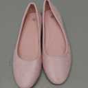 Women's Ballet Flats Shoes Comfortable PU Leather Dress Slip on Shoes Teacher Business Casual, 7.5/ 38.5