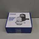 TEEHO TE004 Keyless Entry Keypad Door Lock with Handle - Smart Digital Electronic Lock for Interior Door with Anti-Peeping, Auto Lock & Passage Mode - Easy Installation - Satin Nickel