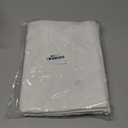 Wenlian Tablecloth in White,Table Cover, 100% Cotton, Machine Washable, 55 x 98 inch